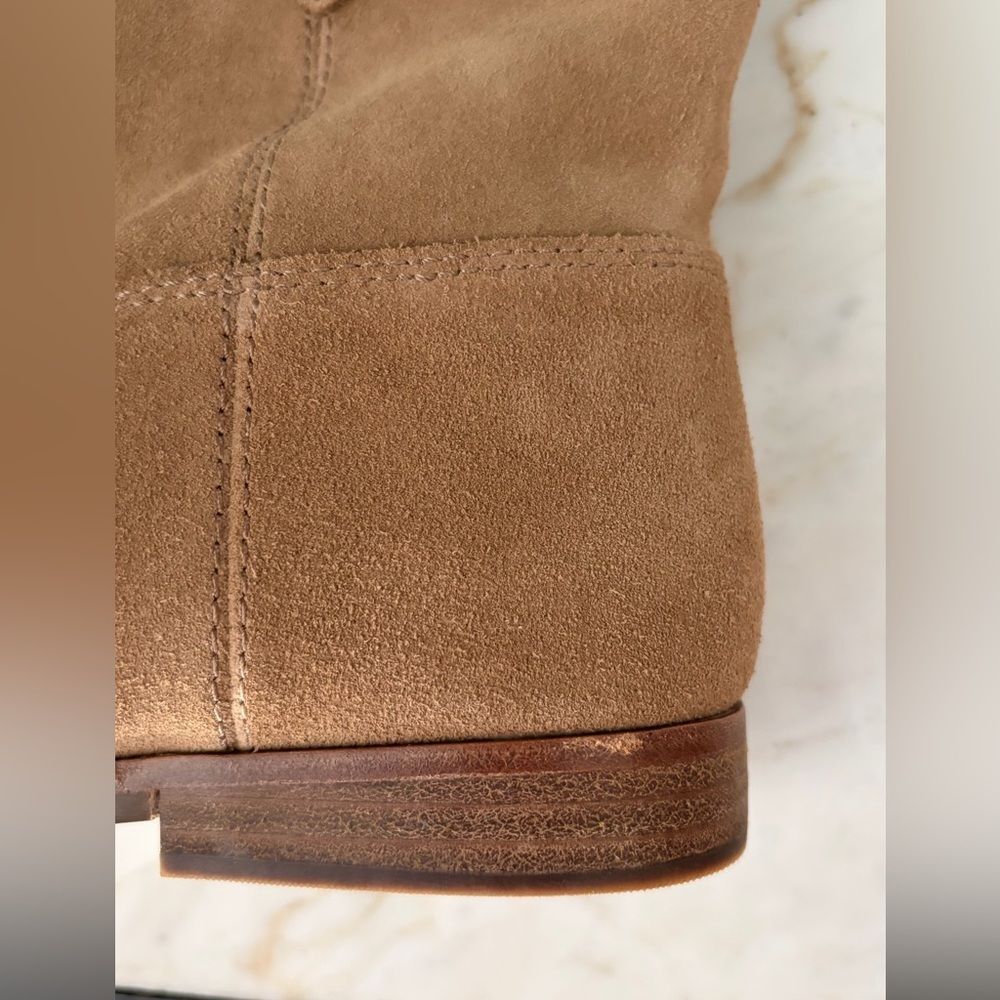 Madewell The Leah boot, color Faded Birch tan suede, size 6. - Picture 9 of 9